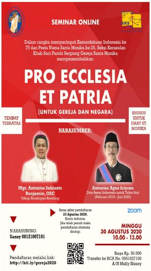 PROECCLESIAETPATRIA