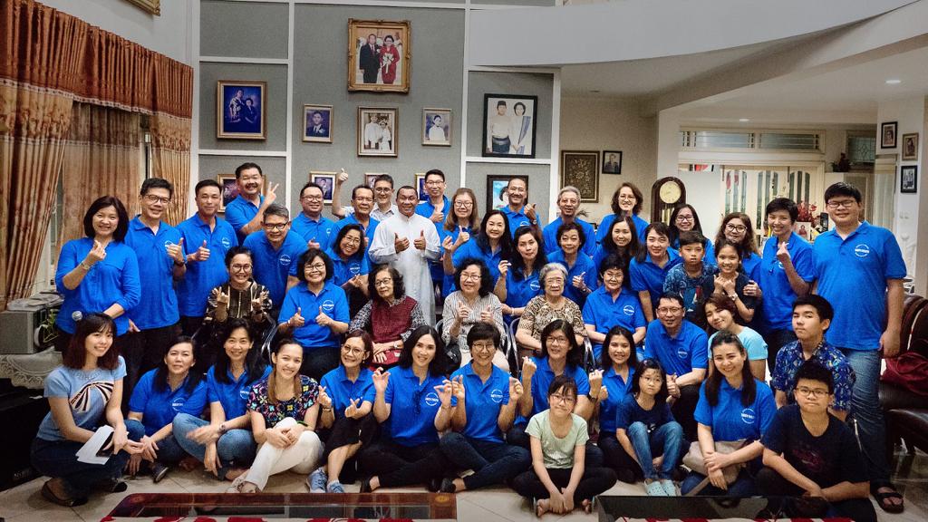 Kunjungan Pastor Tinus OSC ke Giri Loka 1 Santo Yoseph. November 2019